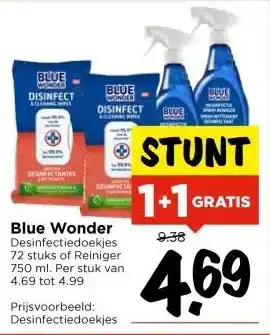 Vomar Voordeelmarkt Blue Wonder aanbieding