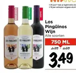 Vomar Voordeelmarkt Los Pingüinos Wijn aanbieding