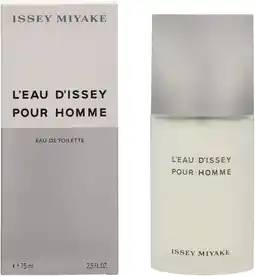 Amazon Issey Miyake L'Eau D'Issey voor mannen Edt Spray 75ml aanbieding