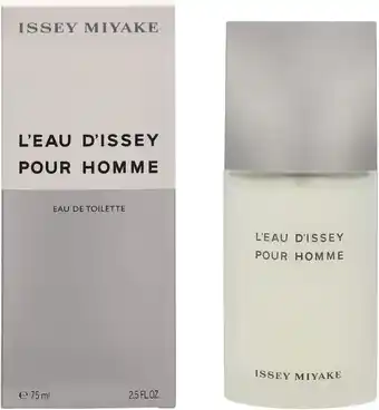 Amazon Issey Miyake L'Eau D'Issey voor mannen Edt Spray 75ml aanbieding