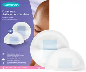 Amazon Lansinoh Wegwerp borstvoedingspads, 60 aanbieding