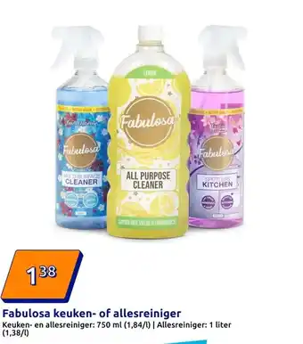 Action Fabulosa keuken- of allesreiniger aanbieding