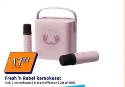 Action Fresh 'n Rebel karaokeset aanbieding