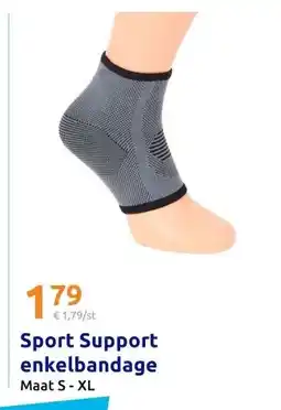 Action Sport Support enkelbandage aanbieding