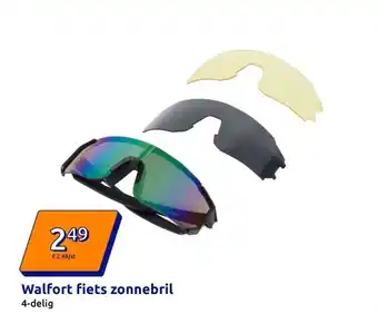 Action Walfort fiets zonnebril aanbieding