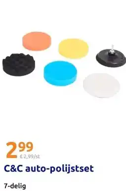 Action C&C auto-polijstset aanbieding