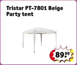Kruidvat Tristar PT-7801 Beige Party tent aanbieding