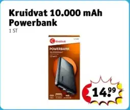 Kruidvat Kruidvat 10.000 mAh Powerbank aanbieding