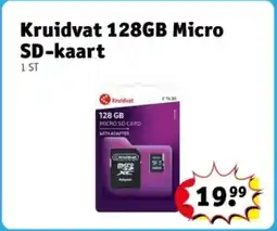 Kruidvat Kruidvat 128GB Micro SD-kaart aanbieding