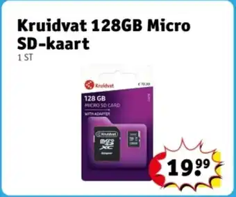 Kruidvat Kruidvat 128GB Micro SD-kaart aanbieding