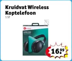 Kruidvat Kruidvat Wireless Koptelefoon aanbieding