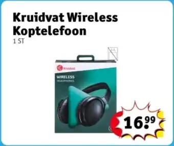 Kruidvat Kruidvat Wireless Koptelefoon aanbieding