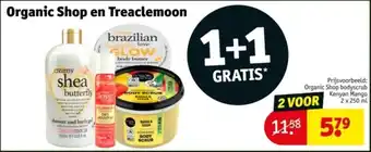Kruidvat Organic Shop en Treaclemoon aanbieding