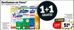 Kruidvat Davitamon en Ymea aanbieding