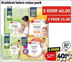 Kruidvat Kruidvat luiers value pack aanbieding