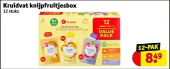 Kruidvat Kruidvat knijpfruitjesbox aanbieding