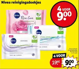 Kruidvat Nivea reinigingsdoekjes aanbieding