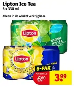 Kruidvat Lipton Ice Tea aanbieding