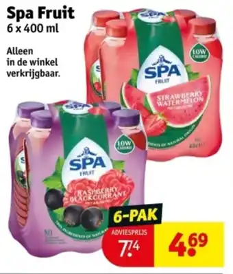 Kruidvat Spa Fruit aanbieding