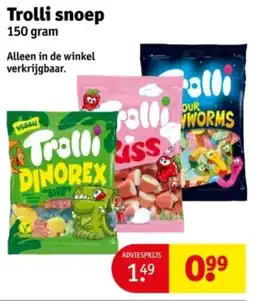 Kruidvat Trolli snoep aanbieding