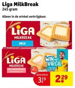 Kruidvat Liga MilkBreak aanbieding