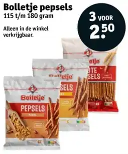 Kruidvat Bolletje pepsels aanbieding