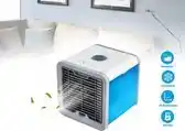 Bol.com Fancylifestyle Luchtbevochtiger - Mini airco - Airco Ventilator - Wit en Blauw aanbieding