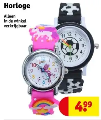 Kruidvat Horloge aanbieding