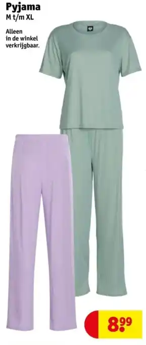 Kruidvat Pyjama aanbieding