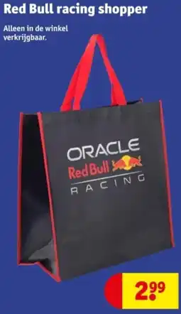 Kruidvat Red Bull racing shopper aanbieding
