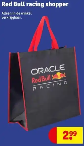 Kruidvat Red Bull racing shopper aanbieding