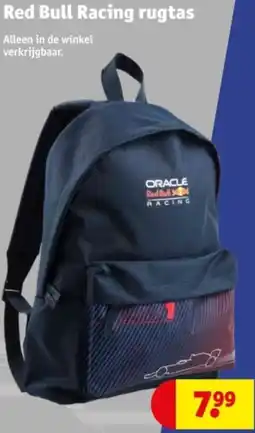 Kruidvat Red Bull Racing rugtas aanbieding