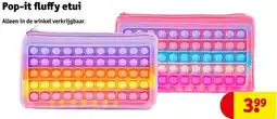 Kruidvat Pop-it fluffy etui aanbieding