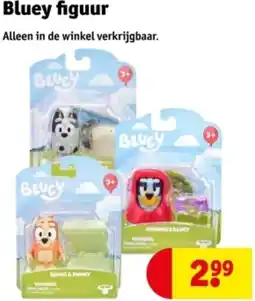 Kruidvat Bluey figuur aanbieding