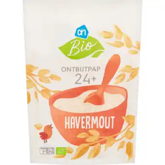 Albert Heijn AH Biologisch Ontbijtpap havermout 24m+ aanbieding