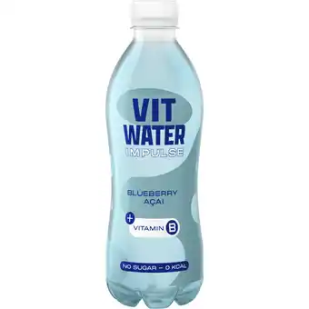 Albert Heijn Vitwater Impulse zwarte bessen druif aanbieding