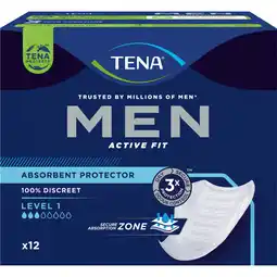 Albert Heijn Tena Men active fit level 1 aanbieding