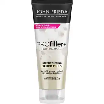 Albert Heijn John Frieda Profiller + strenghthening super fluid aanbieding