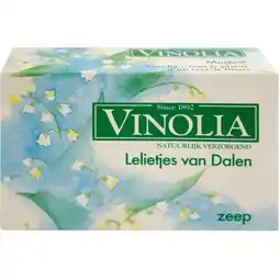Albert Heijn Vinolia Zeep lelie van dalen aanbieding