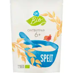 Albert Heijn AH Biologisch Ontbijtpap spelt 6m+ aanbieding