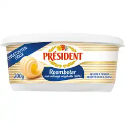 Albert Heijn Président Roomboter ongezouten aanbieding