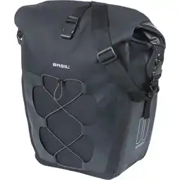 ANWB Basil fietstas enkel Navigator L zwart 25-31L Zwart aanbieding