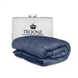 ANWB Troonz Dekbed Zonder Overtrek 200x200 Donker Blauw aanbieding