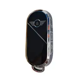 ANWB Dutch Shield Sleutelhoesje MINI zwart new Zwart-Zilver aanbieding