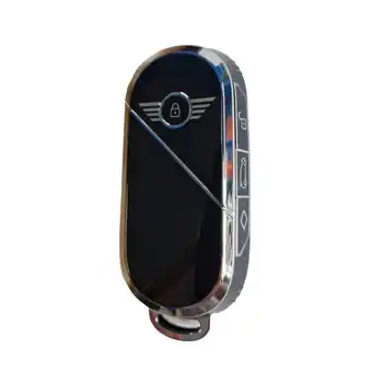 ANWB Dutch Shield Sleutelhoesje MINI zwart new Zwart-Zilver aanbieding