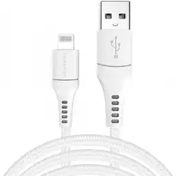 ANWB Imoshion Braided Lightning-USB Kabel 3m Wit aanbieding