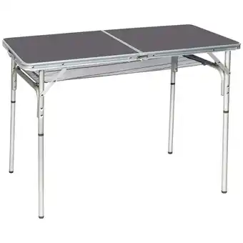 ANWB Bo-camp Tafel Koffermodel 120x60 cm Grijs aanbieding