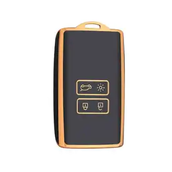 ANWB Dutch Shield Sleutelhoesje Renault goud A4 Zwart-Goud aanbieding