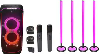 Coolblue JBL Partybox Ultimate Karaoke pakket Groot aanbieding