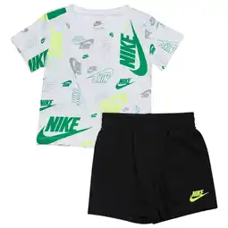 Foot Locker Nike Futura Aop Unisex Trainingspakken - Zwart - Maat: 74 - 80 CM - Katoen Jersey - Foot Locker aanbieding